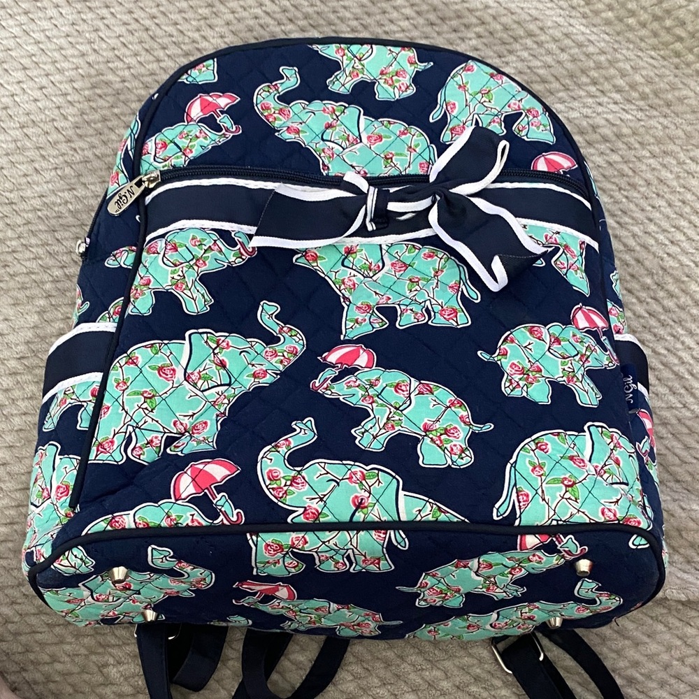 NGIL Elephant print backpack